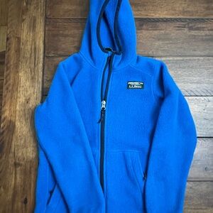 L.L. Bean Kids Mountain Classic Fleece Hooded Jacket